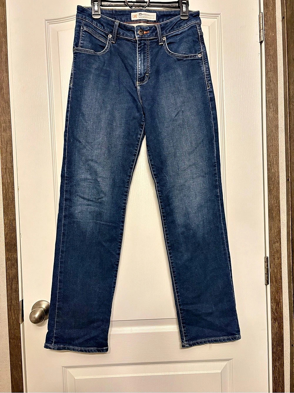 Lee Modern Series L342 Straight Fit Straight Leg Jeans Waist 32 Blue